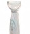 MAXI FOULARD: White/turquoise
